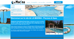 Desktop Screenshot of piscines-marina-dijon.com